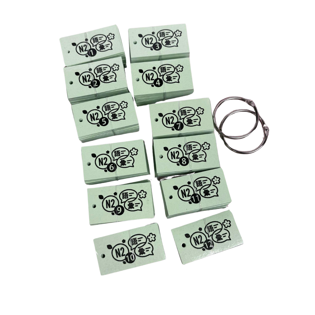 Túi Thẻ Flashcard  Mimikara Oboeru Từ Vựng N2