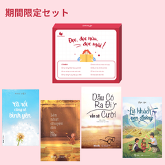 Combo Dẫu Có Ra Đi Vẫn Sẽ Cười + Lén Nhặt Chuyện Đời + Ai Rồi Cũng Sẽ Bình Yên + Lữ Khách Ven Đường (Bộ 4 Cuốn)