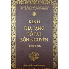 Kinh Địa Tạng Bồ Tát Bổn Nguyện - Bìa Cứng