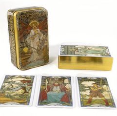 Bài tarot mạ vàng