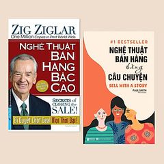 Combo Sách  Nghệ Thuật Bán Hàng Bậc Cao - Nghệ Thuật Bán Hàng Bằng Câu Chuyện