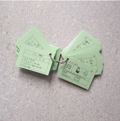 Thẻ Flashcard kanji N5 (1 xâu)