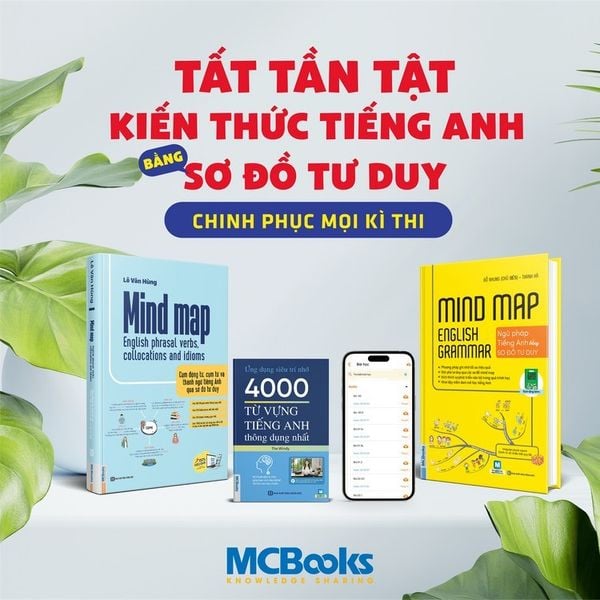 BỘ SÁCH HỌC TIẾNG ANH QUA SƠ ĐỒ TƯ DUY MINDMAP