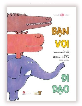 Ehon Nhật Bản - Bạn Voi Đi Dạo