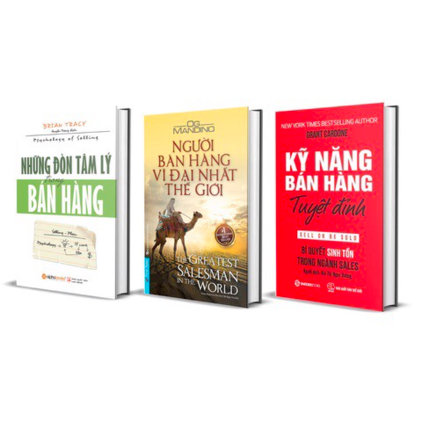 Combo Sách Rèn Luyện Kỹ Năng  Bán Hàng Tuyệt Đỉnh