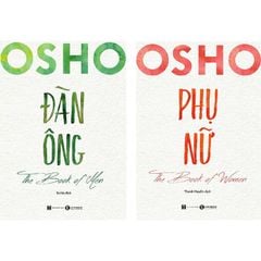 Bộ 2 cuốn sách của Osho: Phụ Nữ - Đàn Ông