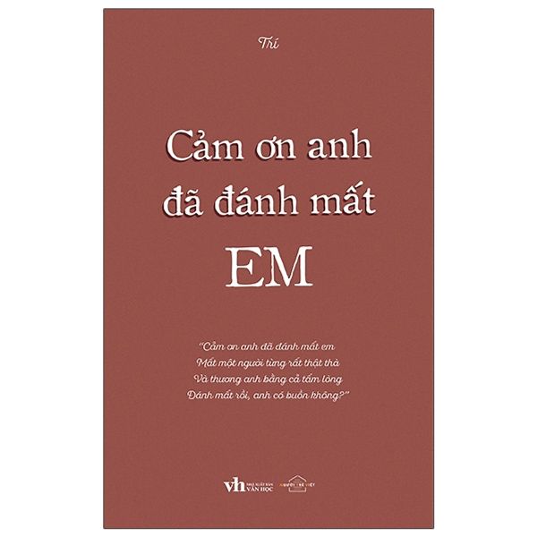 Cảm Ơn Anh Đã Đánh Mất Em