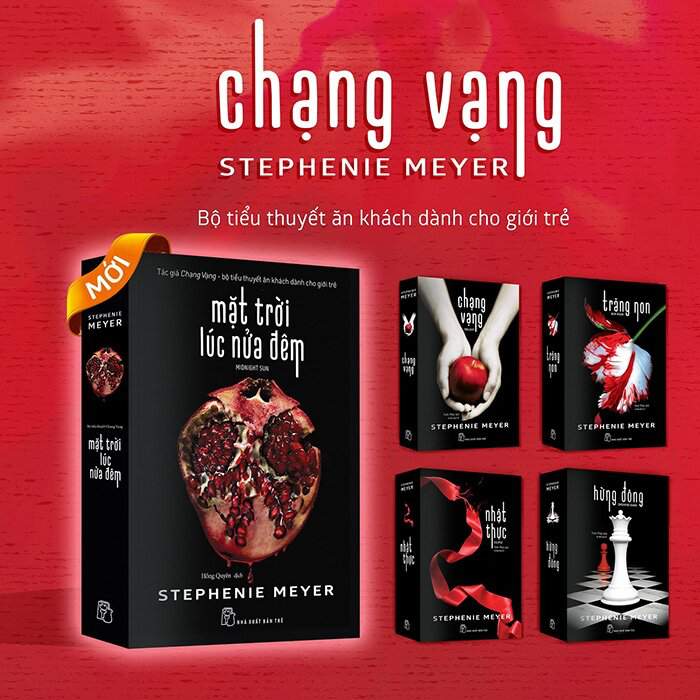 Bộ Tiểu Thuyết Chạng Vạng - Hộp 5 Cuốn