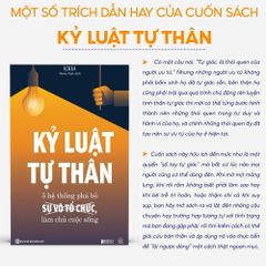 Kỷ luật tự thân: 5 hệ thống phá bỏ sự vô tổ chức, làm chủ cuộc sống
