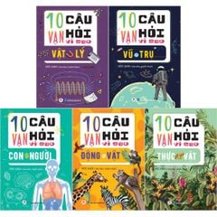 Combo Sách 10 Vạn Câu Hỏi Vì Sao? (Bộ 5 Cuốn)