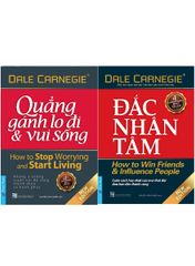Combo Sách Đắc nhân tâm - Quảng gánh lo đi và vui sống (Phiên bản 2022 khổ nhỏ)