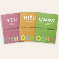 Combo 3 Cuốn OSHO : Yêu + Hiểu + Cảm Xúc