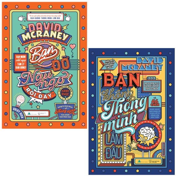 Combo Sách Bạn Không Thông Minh Lắm Đâu + Bạn Đỡ Ngu Ngơ Rồi Đấy