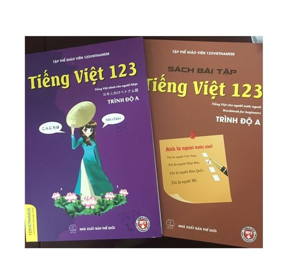 Combo sách Tiếng Việt 123 (Tiếng Việt Dành Cho Người Nhật) - ( Sgk + BT )