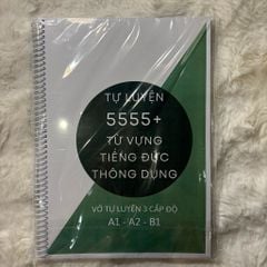 Vở Tự Luyện Từ Vựng Tiếng Đức Thông Dụng