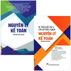 Combo Sách Nguyên Lý Kế Toán + Hệ Thống Bài Tập & Câu Hỏi Trắc Nghiệm Nguyên Lý Kế Toán (Bộ 2 Cuốn)