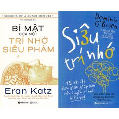 Combo Sách Luyện Trí Nhớ ( Bí Mật Của Một Trí Nhớ Siêu Phàm + Siêu Trí Nhớ )