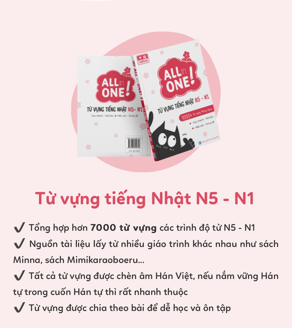 Combo làm chủ tiếng Nhật N5-N1