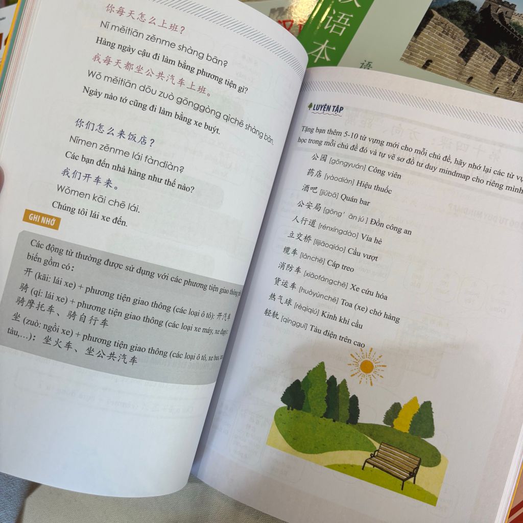 Combo Học Tiếng Trung Toàn Diện dành cho người mới bắt đầu (Tặng kèm bộ thủ và bút viết)