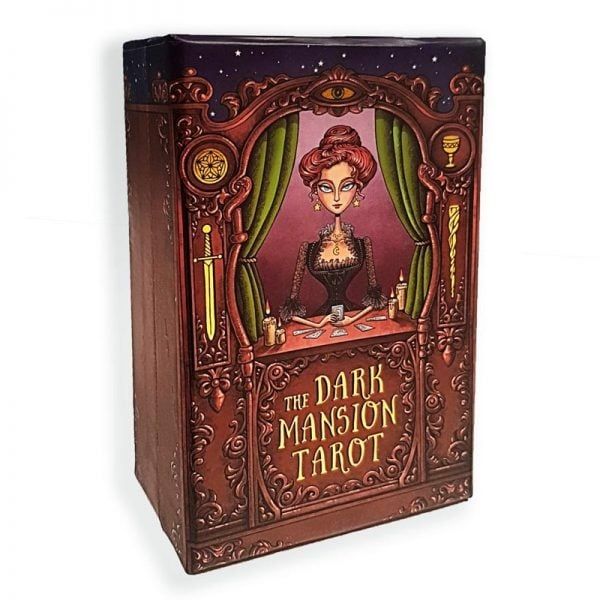Dark Mansion Tarot 3rd Edition Black Blue