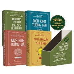 Bộ Sách Dịch Kinh Luận Giải (Bìa Cứng - Mạ Vàng)