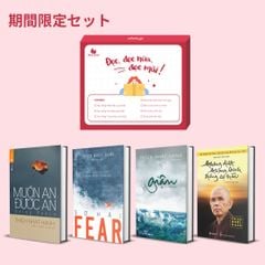 Combo sách ( Muốn An Được An + FEAR - Sợ Hãi + Không Diệt Không Sinh Đừng Sợ Hãi + Giận )