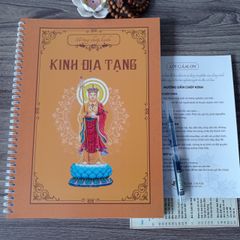 Sổ Tay Chép Kinh Địa Tạng Bổn Nguyện In Mờ