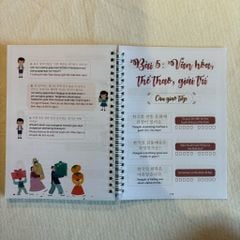 Sổ Tay Bắt Đầu Tiếng Hàn 3 Trong 1 ( phần 2 )