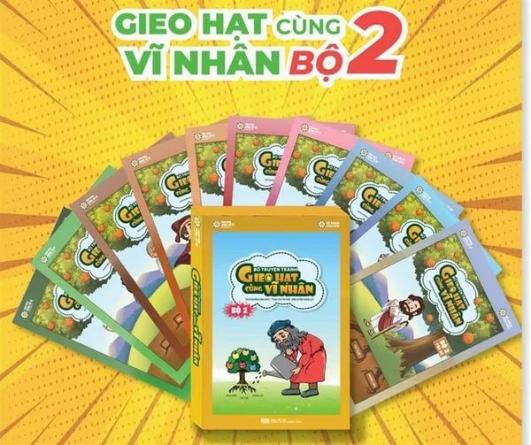 Combo Gieo Hạt Cùng Vĩ Nhân Bộ 2