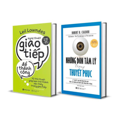 Combo Sách Nghệ Thuật Giao Tiếp Để Thành Công Và Những Đòn Tâm Lý Trong Thuyết Phục