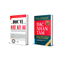 Combo Sách Giúp Hiểu Mình Hiểu Người Trăm Trận Trăm Thắng (Đọc Vị Bất Kì Ai +Đắc Nhân Tâm)