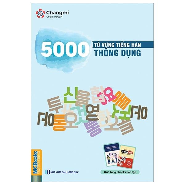 5000 Từ Vựng Tiếng Hàn Thông Dụng