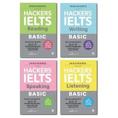 Bộ Sách Hackers Ielts Basic (Bộ 4 Cuốn)