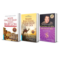 Combo Sách Người Giàu Có Nhất Thành Babylon + Người Bán Hàng Vĩ Đại Nhất Thế Giới và Dạy Con Làm Giàu