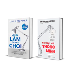 Combo sách Giúp Bạn Làm Việc Hiệu Quả (Đừng Làm Việc Chăm Chỉ Hãy Làm Việc Thông Minh + Làm Ra Làm Chơi Ra Chơi)