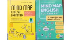 Combo sách học từ vựng ngữ pháp mindmap tiếng Anh