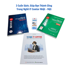 Combo sách phiên dịch Tiếng Nhật Công Nghệ Thông Tin - IT comtor