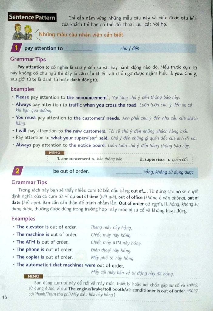 Tiếng Anh Cho Ngành Dịch Vụ