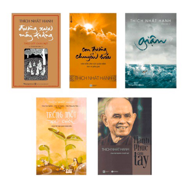 Combo 5 Cuốn Sách Của Thiền Sư Thích Nhất Hạnh