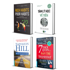 Combo Sách Xây Dựng Thói Quen Tư Duy Làm Giàu