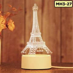Đèn LED 3D trang trí phòng ngủ nhiều mẫu khác nhau quà lưu niệm quà sinh nhật