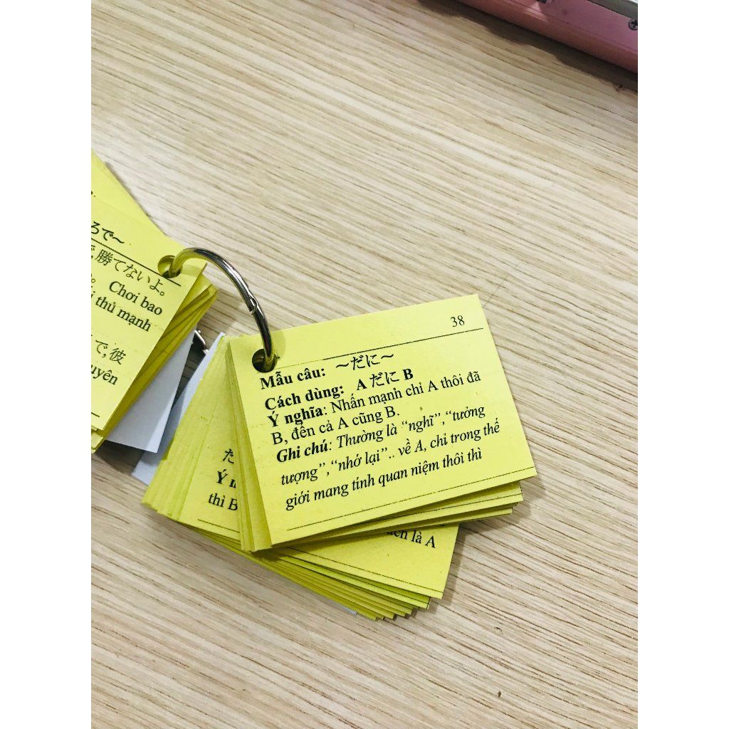 Thẻ Ngữ Pháp N1 - Ép Chống Nước (2 tập)