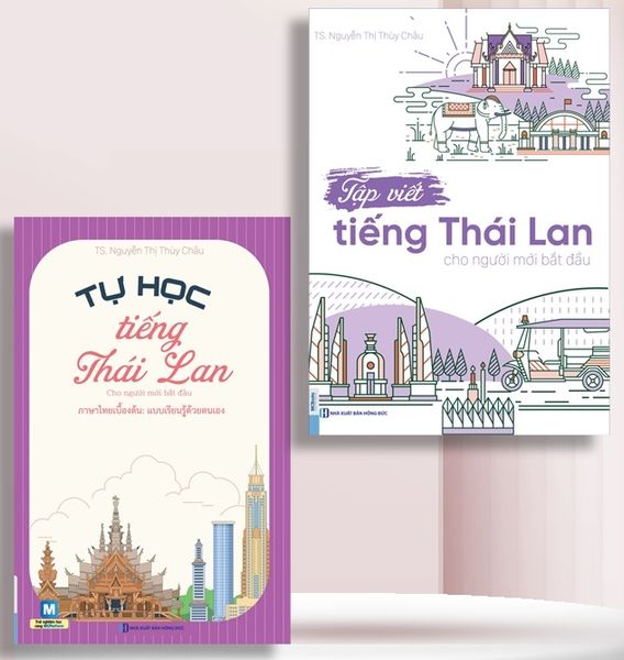 Combo 2 Cuốn Tự Học Tiếng Thái Lan và Tập Viết Tiếng Thái Lan Cho Người Mới Bắt Đầu