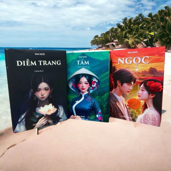 Combo 3 cuốn sách Diễm Trang 1-2-3(Diễm Trang- Tấm -Ngọc) Bìa cứng