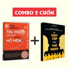 Combo 2 cuốn Thu phục lòng người ngay khi mở miệng , Biến giao tiếp thành thế mạnh