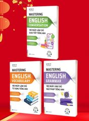 Combo Mastering english - 180 ngày làm chủ tiếng Anh
