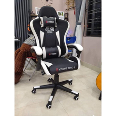 Ghế Gaming Zero S màu Trắng Đen