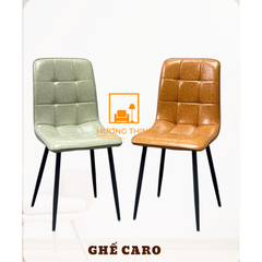 Ghế Caro Nhập Khẩu Nhập Khẩu Da Bọc PU Cao Cấp