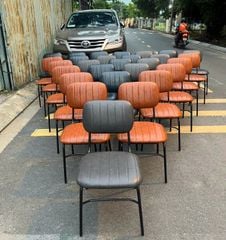 Ghế Caffe, quán ăn Lotte khung sắt