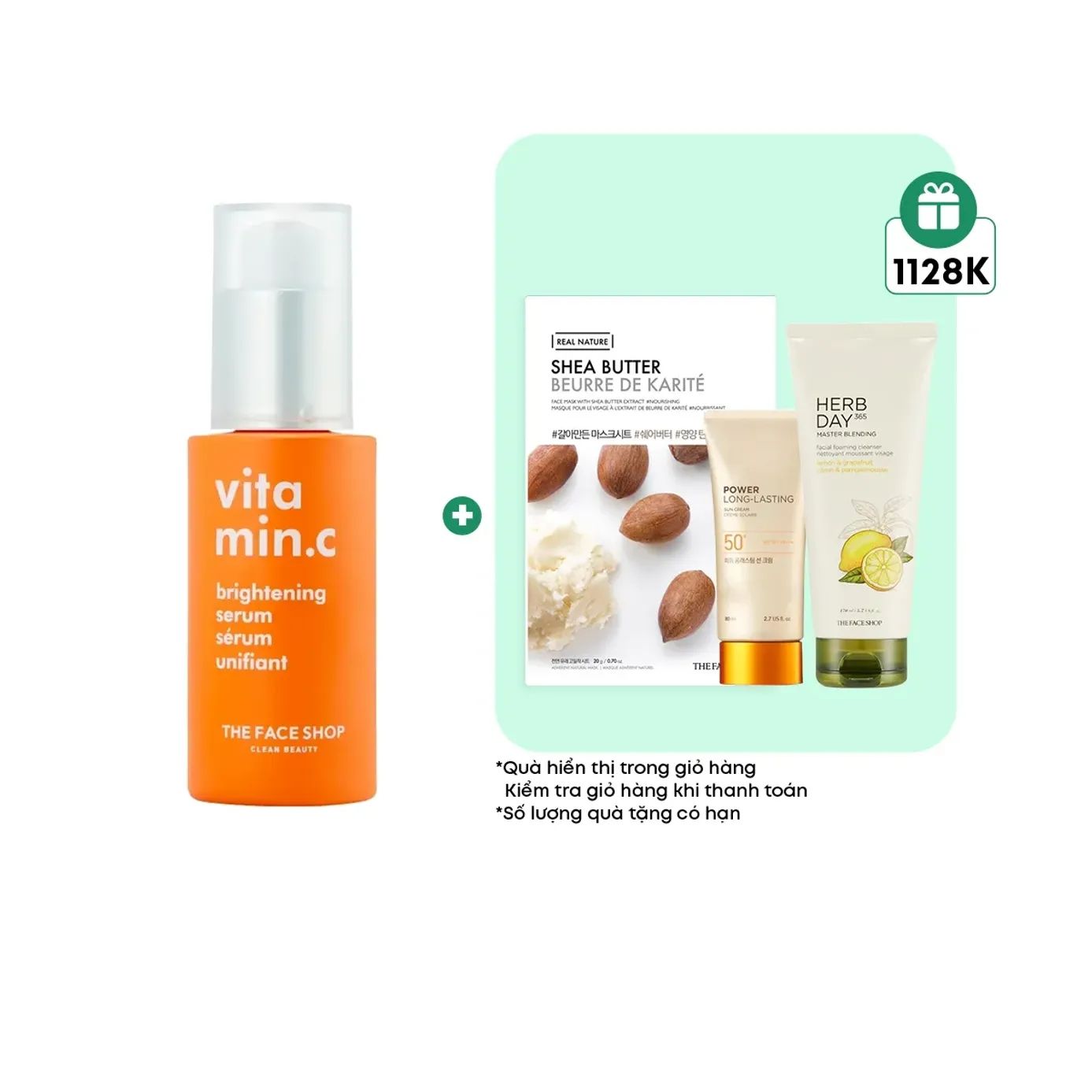  Tinh Chất Dưỡng Sáng Da THE FACE SHOP Vitamin Brightening Serum 30ml 